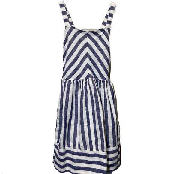 Carters Chevron Striped Nautical Summer Dress 5T - Picture 1 of 4